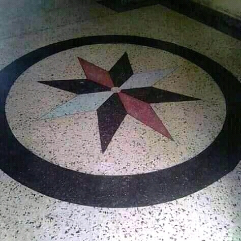 Beautiful terrazzo showroom